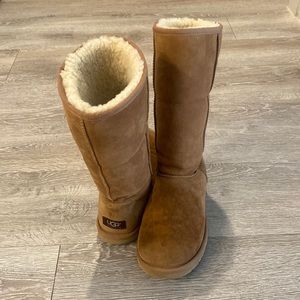 UGG Chestnut Brown Tall Boots (size 8)